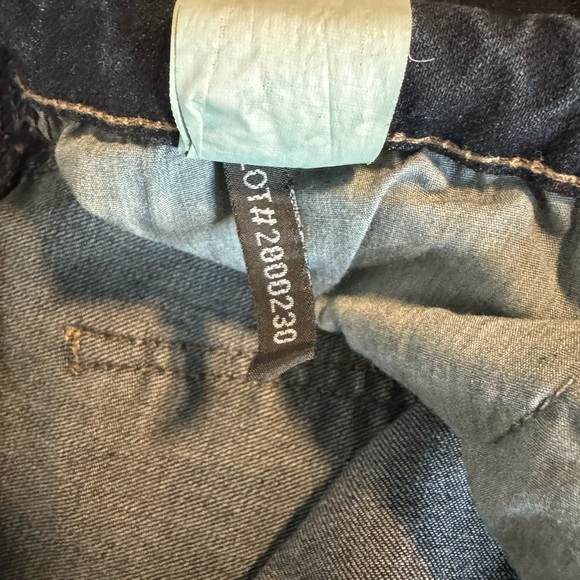 BUFFALO - Flora Mid-Rise Skinny Dark Wash Jeans - Size - 28 - Picture 7 of 10